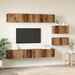 Set comodă TV 8 pcs Lemn vechi 60 x 30 x 30.5 cm Lemn compozit - WALTI WALTI