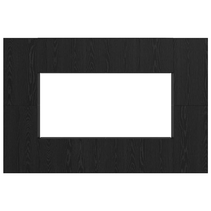Set comodă TV cu raft 8 pcs Stejar negru 181 x 30 x 120 cm - WALTI WALTI