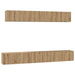 Set dulap TV 5 pcs stejar artizanal 80 x 30 x 30 cm Mediu - WALTI WALTI