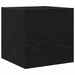 Set comodă TV Pe perete 7 pcs Stejar Negru Lemn compozit - WALTI WALTI