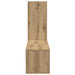 Set comodă TV cu raft 3 pcs stejar artizanal 150.5 x 30 x 90 cm - WALTI WALTI