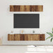 Set dulap TV 5 pcs Lemn vechi Standard Mediu Lemn compozit - WALTI WALTI