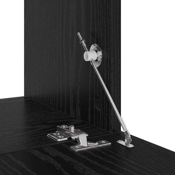 Set comodă TV 5 pcs Stejar Negru Mediu 80 x 30 x 30.5 cm - WALTI WALTI