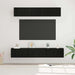 Set comodă TV 5 pcs Stejar Negru Mediu 80 x 30 x 30.5 cm - WALTI WALTI