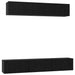 Set comodă TV 5 pcs Stejar Negru Mediu 80 x 30 x 30.5 cm - WALTI WALTI