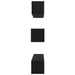 Set comodă TV Pe perete 7 pcs Stejar Negru Lemn compozit - WALTI WALTI
