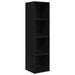 Set comodă TV Pe perete 3 pcs Stejar Negru Lemn compozit - WALTI WALTI