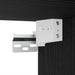 Set comodă TV Pe perete 4 pcs Stejar Negru Lemn compozit - WALTI WALTI