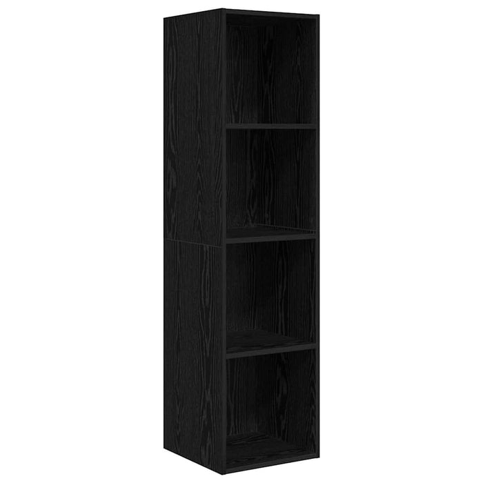 Set comodă TV 4 pcs Stejar negru 37 x 37 x 142.5 cm - WALTI WALTI