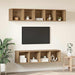 Set comodă TV 4 pcs stejar artizanal 37 x 37 x 142.5 cm - WALTI WALTI