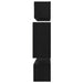 Dulap pentru TV pe Perete 6 pcs Stejar negru Lemn compozit - WALTI WALTI