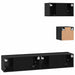Set comodă TV 4 pcs Stejar negru 80 x 30 x 30 cm Lemn compozit - WALTI WALTI