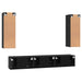 Set comodă TV 5 pcs Stejar negru Mediu 30.5 x 30 x 90 cm - WALTI WALTI