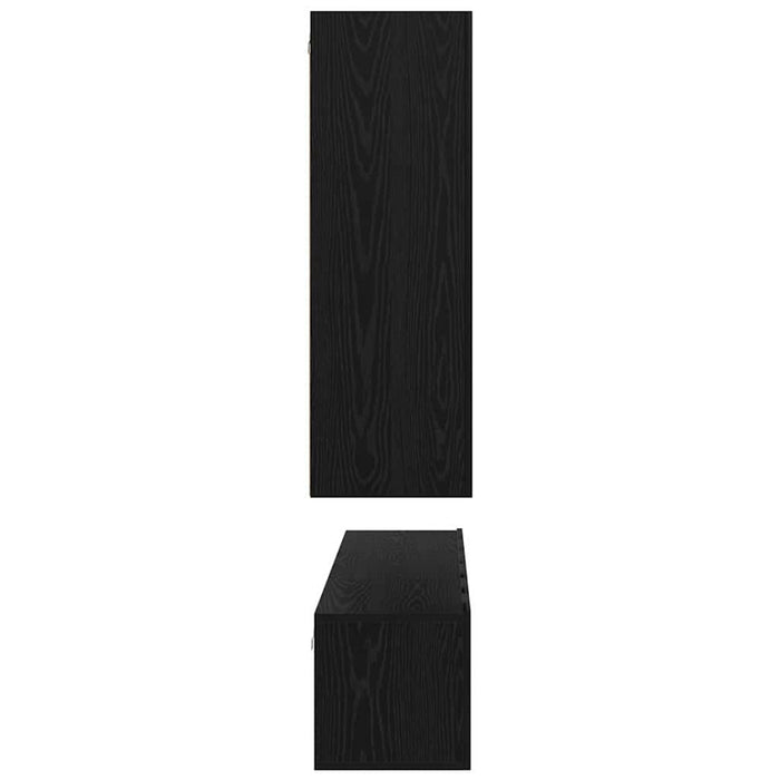 Set comodă TV 5 pcs Stejar negru Mediu 30.5 x 30 x 90 cm - WALTI WALTI
