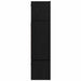 Set comodă TV 6 pcs Stejar negru 80 x 30 x 30 cm Lemn compozit - WALTI WALTI
