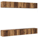 Set comodă TV 6 pcs Lemn vechi 60 x 30 x 35 cm Lemn compozit - WALTI WALTI
