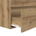 Set de mobilier pentru baie cu sertar 3 pcs Stejar Artizanal - WALTI WALTI