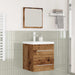 Set de mobilier pentru baie 2 pcs Lemn vechi 41 x 38.5 x 48 cm - WALTI WALTI