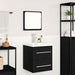 Set de mobilier pentru baie Pe perete 2 pcs stejar artizanal - WALTI WALTI