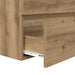 Set de mobilier pentru baie 3 pcs Stejar negru și alb Standard - WALTI WALTI