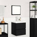 Set de mobilier pentru baie 3 pcs Stejar Artisan și Alb Mediu - WALTI WALTI