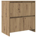 Bufet 2 pcs stejar artizanal 70 x 41 x 75 cm Lemn compozit - WALTI WALTI