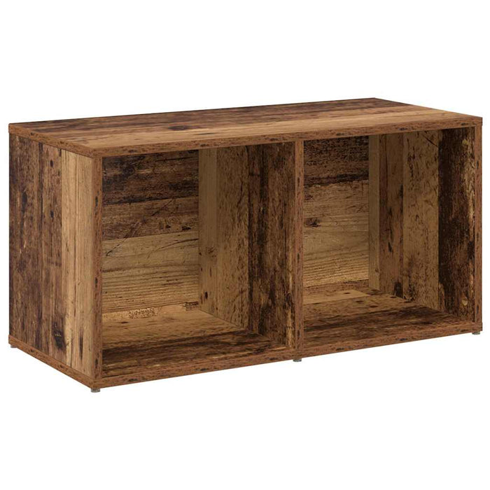 Set comodă TV 2 pcs Lemn Vechi 37 x 35 x 72 cm Lemn compozit - WALTI WALTI