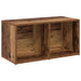 Set comodă TV 2 pcs Lemn Vechi 37 x 35 x 72 cm Lemn compozit - WALTI WALTI