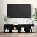 Set comodă TV 2 pcs Stejar Negru 37 x 35 x 72 cm Lemn compozit - WALTI WALTI