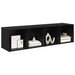 Set comodă TV 2 pcs Stejar Negru 37 x 35 x 72 cm Lemn compozit - WALTI WALTI