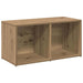 Set comodă TV Pe perete 2 pcs Stejar Artizanal 37 x 35 x 72 cm - WALTI WALTI