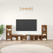 Cabinet TV 4 pcs Lemn vechi 37 x 35 x 107.5 cm Lemn stratificat - WALTI WALTI