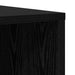 Set comodă TV Pe perete 4 pcs Stejar Negru 37 x 35 x 107,5 cm - WALTI WALTI