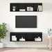 Set comodă TV 2 pcs Stejar negru 37 x 37 x 142.5 cm - WALTI WALTI