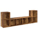 Set comodă TV 4 pcs Lemn vechi 72 x 35 x 36.5 cm Lemn compozit - WALTI WALTI