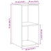 Set comodă TV 4 pcs Lemn vechi 72 x 35 x 36.5 cm Lemn compozit - WALTI WALTI