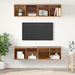 Set comodă TV 4 pcs Lemn Vechi 37 x 37 x 72 cm Lemn compozit - WALTI WALTI