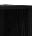 Set comodă TV 2 pcs Negru 37 x 37 x 142.5 cm Lemn compozit - WALTI WALTI