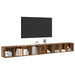 Cabinet TV 3 pcs Lemn vechi 37 x 35 x 107.5 cm Lemn stratificat - WALTI WALTI