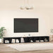 Cabinet TV 3 pcs Stejar negru 37 x 35 x 107.5 cm - WALTI WALTI
