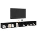 Cabinet TV 3 pcs Stejar negru 37 x 35 x 107.5 cm - WALTI WALTI