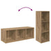 Cabinet TV 3 pcs stejar artizanal 37 x 35 x 107.5 cm - WALTI WALTI