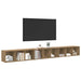 Cabinet TV 3 pcs stejar artizanal 37 x 35 x 107.5 cm - WALTI WALTI