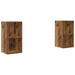 Dulap pentru TV pe Perete 2 pcs Lemn vechi 37 x 37 x 72 cm - WALTI WALTI