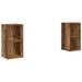 Set comodă TV 2 pcs Lemn vechi 72 x 35 x 36.5 cm Lemn compozit - WALTI WALTI