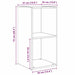 Set comodă TV 2 pcs Lemn vechi 72 x 35 x 36.5 cm Lemn compozit - WALTI WALTI