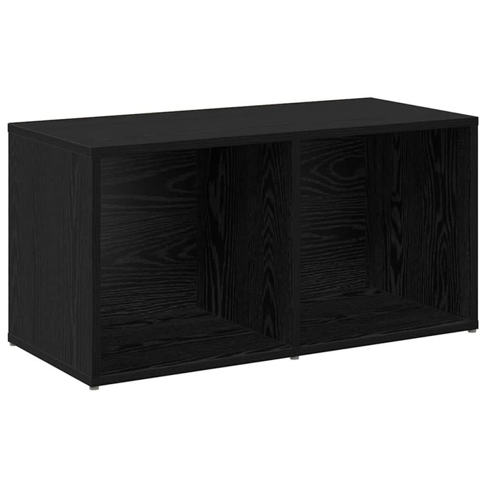 Set comodă TV cu raft 2 pcs Stejar negru 72 x 35 x 36.5 cm - WALTI WALTI