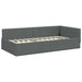 Cadru de pat colțar cu headboard Gri închis 80 x 200 cm - WALTI WALTI