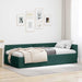 Cadru de pat colțar cu headboard Verde închis 90 x 200 cm - WALTI WALTI