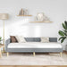 Cadru de pat colțar Altele cu headboard Gri deschis 80 x 200 cm - WALTI WALTI